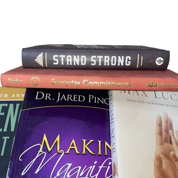 Books god Christian Self-help Spiritual books lot of 5 Daily devotions Christian - Picture 1 of 6